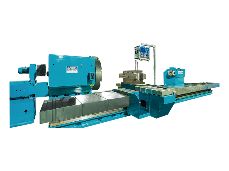 CK84100 เครื่องกลึง CNC แบบม้วนสำหรับงานหนักอัตโนมัติความเร็วสูง